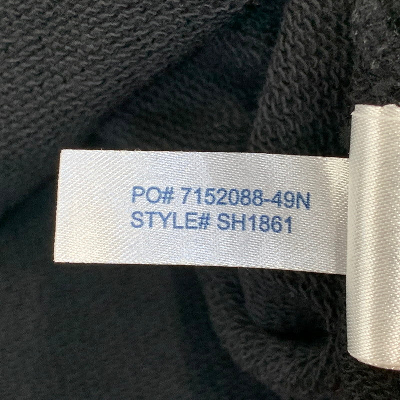 【中古品】【メンズ】 Supreme シュプリーム × LACOSTE ラコステ LOGO PANEL HOODED SWEATSHIRT ロゴ パネル フーデッド スウェットシャツ パーカー トップス 149-260925-ay-12-izu サイズ：L カラー：ブラック 万代Net店