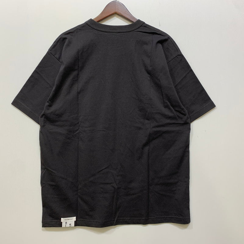 【中古美品】【メンズ】 WTAPS ダブルタップス × CHAMPION チャンピオン ACADEMY SS COTTON 252HBCHD-CSM01S アカデミー ショートスリーブ コットン Tシャツ 半袖 トップス 142-260925-ay-04-izu サイズ：XL カラー：ブラック 万代Net店