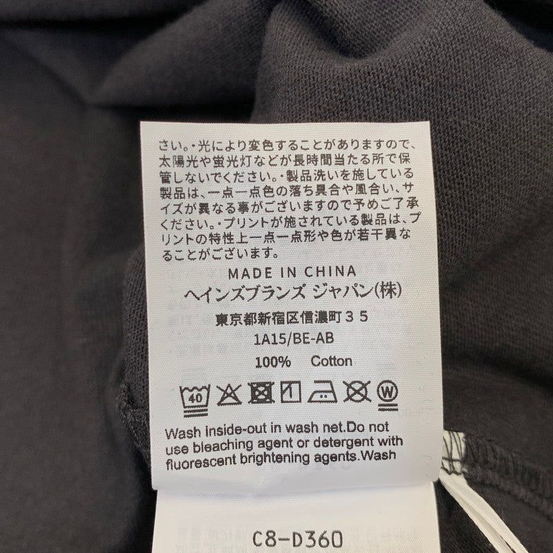 【中古美品】【メンズ】 WTAPS ダブルタップス × CHAMPION チャンピオン ACADEMY SS COTTON 252HBCHD-CSM01S アカデミー ショートスリーブ コットン Tシャツ 半袖 トップス 142-260925-ay-04-izu サイズ：XL カラー：ブラック 万代Net店