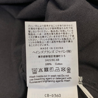 【中古美品】【メンズ】 WTAPS ダブルタップス × CHAMPION チャンピオン ACADEMY SS COTTON 252HBCHD-CSM01S アカデミー ショートスリーブ コットン Tシャツ 半袖 トップス 142-260925-ay-04-izu サイズ：XL カラー：ブラック 万代Net店