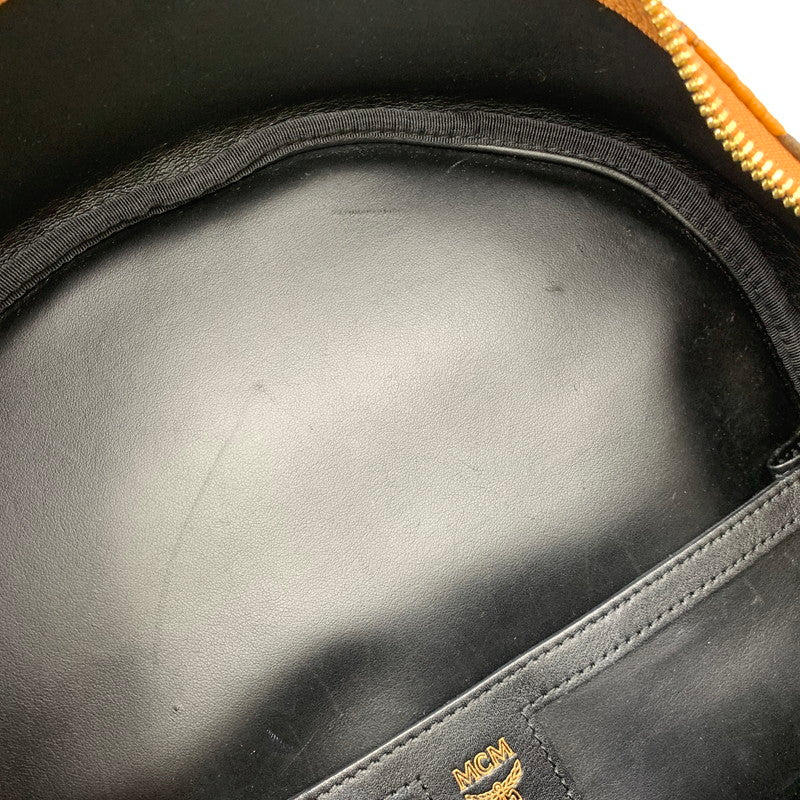 【現状渡し品】【レディース】 MCM エム・シー・エム MMK6SVE38CO001 スターク サイドスタッズ ヴィセトス バッグパック リュック 鞄 カバン 180-260925-ay-14-izu カラー：ブラウン 万代Net店