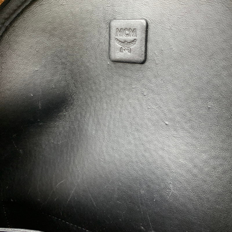 【現状渡し品】【レディース】 MCM エム・シー・エム MMK6SVE38CO001 スターク サイドスタッズ ヴィセトス バッグパック リュック 鞄 カバン 180-260925-ay-14-izu カラー：ブラウン 万代Net店