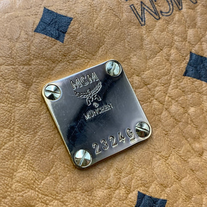【現状渡し品】【レディース】 MCM エム・シー・エム MMK6SVE38CO001 スターク サイドスタッズ ヴィセトス バッグパック リュック 鞄 カバン 180-260925-ay-14-izu カラー：ブラウン 万代Net店