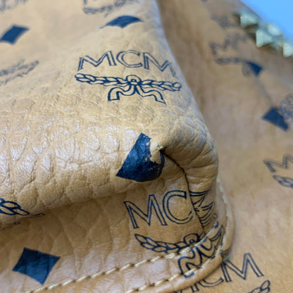 【現状渡し品】【レディース】 MCM エム・シー・エム MMK6SVE38CO001 スターク サイドスタッズ ヴィセトス バッグパック リュック 鞄 カバン 180-260925-ay-14-izu カラー：ブラウン 万代Net店