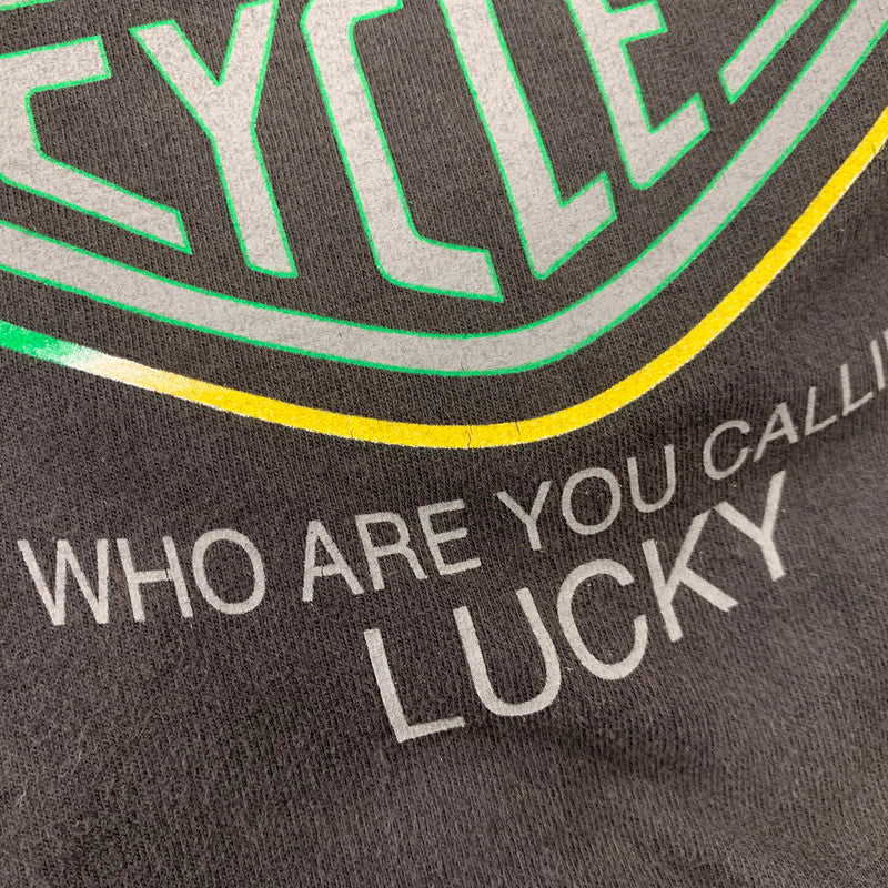 【中古品】【メンズ】 HARLEY-DAVIDSON ハーレーダビッドソン c2012 GREEN FLAME CLOVER LS TEE グリーン フレーム クローバー ロングスリーブ Ｔシャツ トップス 長袖 146-260923-cs-01-izu サイズ：不明 カラー：ブラック 万代Net店