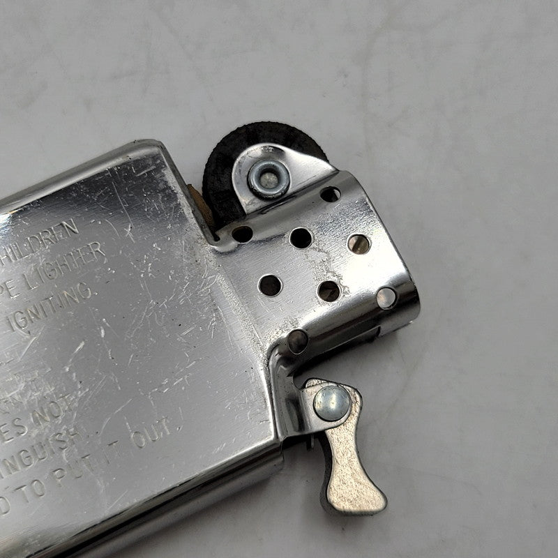 【中古品】【メンズ/レディース】 ZIPPO ジッポ 1994年製 90S BANFF OIL LIGHTER バンフ オイルライター喫煙具 206-260927-yn-02-izu カラー：シルバー 万代Net店