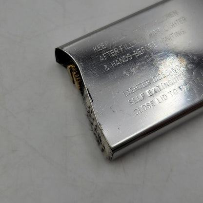 【中古品】【メンズ/レディース】 ZIPPO ジッポ 1994年製 90S BANFF OIL LIGHTER バンフ オイルライター喫煙具 206-260927-yn-02-izu カラー：シルバー 万代Net店