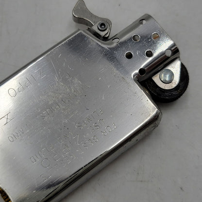 【中古品】【メンズ/レディース】 ZIPPO ジッポ 1994年製 90S BANFF OIL LIGHTER バンフ オイルライター喫煙具 206-260927-yn-02-izu カラー：シルバー 万代Net店