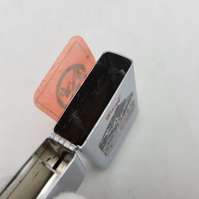 【中古品】【メンズ/レディース】 ZIPPO ジッポ 1994年製 90S BANFF OIL LIGHTER バンフ オイルライター喫煙具 206-260927-yn-02-izu カラー：シルバー 万代Net店