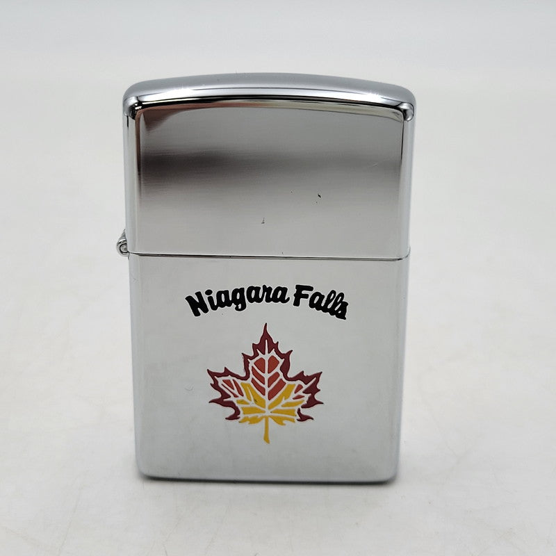 【中古品】【メンズ/レディース】 ZIPPO ジッポ 1994年製 90S NIAGARA FALLS OIL LIGHTER ナイアガラ フォールズ オイルライター喫煙具 206-260927-yn-01-izu カラー：シルバー 万代Net店
