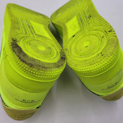 【中古品】【メンズ/レディース】 NIKE ナイキ×OFF-WHITE オフホワイト AO4606-700 AIR FORCE 1 LOW エア フォース ワン ロー スニーカー シューズ 靴 160-260923-cs-17-izu サイズ：30ｃｍ カラー：VOLT/BLACK-VOLT-CONE 万代Net店