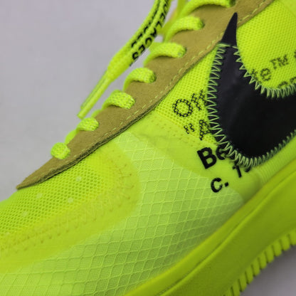 【中古品】【メンズ/レディース】 NIKE ナイキ×OFF-WHITE オフホワイト AO4606-700 AIR FORCE 1 LOW エア フォース ワン ロー スニーカー シューズ 靴 160-260923-cs-17-izu サイズ：30ｃｍ カラー：VOLT/BLACK-VOLT-CONE 万代Net店