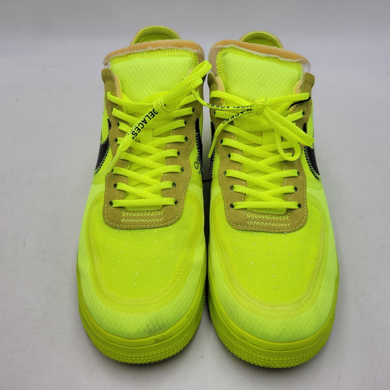 【中古品】【メンズ/レディース】 NIKE ナイキ×OFF-WHITE オフホワイト AO4606-700 AIR FORCE 1 LOW エア フォース ワン ロー スニーカー シューズ 靴 160-260923-cs-17-izu サイズ：30ｃｍ カラー：VOLT/BLACK-VOLT-CONE 万代Net店