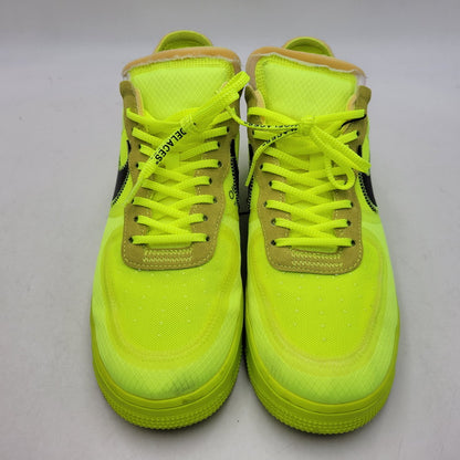 【中古品】【メンズ/レディース】 NIKE ナイキ×OFF-WHITE オフホワイト AO4606-700 AIR FORCE 1 LOW エア フォース ワン ロー スニーカー シューズ 靴 160-260923-cs-17-izu サイズ：30ｃｍ カラー：VOLT/BLACK-VOLT-CONE 万代Net店