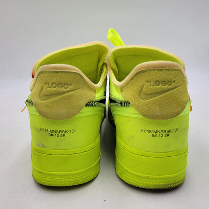 【中古品】【メンズ/レディース】 NIKE ナイキ×OFF-WHITE オフホワイト AO4606-700 AIR FORCE 1 LOW エア フォース ワン ロー スニーカー シューズ 靴 160-260923-cs-17-izu サイズ：30ｃｍ カラー：VOLT/BLACK-VOLT-CONE 万代Net店