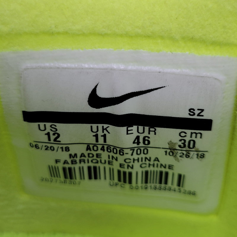 【中古品】【メンズ/レディース】 NIKE ナイキ×OFF-WHITE オフホワイト AO4606-700 AIR FORCE 1 LOW エア フォース ワン ロー スニーカー シューズ 靴 160-260923-cs-17-izu サイズ：30ｃｍ カラー：VOLT/BLACK-VOLT-CONE 万代Net店