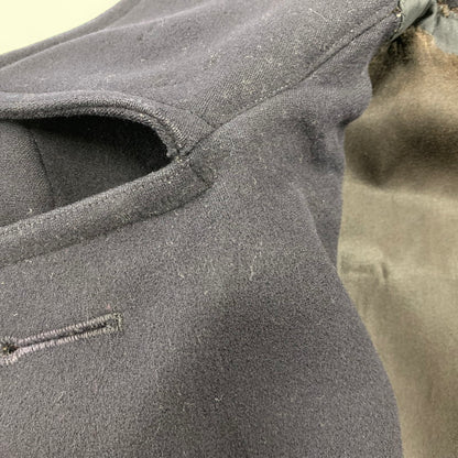 【現状渡し品】【メンズ】 U.S.NAVY ユーエスネイビー NAVAL CLOTHING FACTORY ネイバルクロージングファクトリー 10ボタン 40S P COAT ピーコート アウター 146-260923-cs-04-izu サイズ：不明 カラー：ネイビー 万代Net店