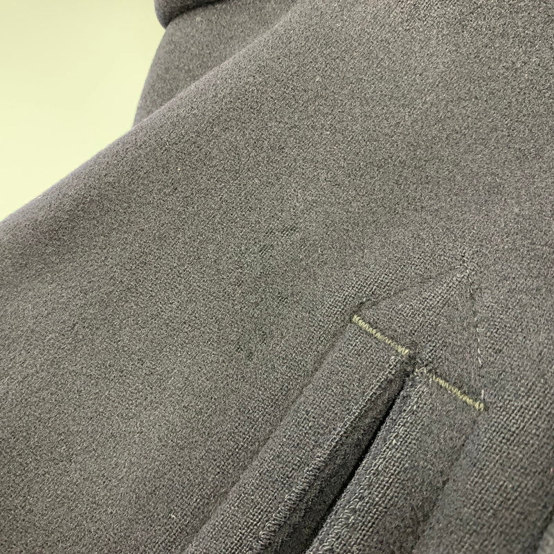 【現状渡し品】【メンズ】 U.S.NAVY ユーエスネイビー NAVAL CLOTHING FACTORY ネイバルクロージングファクトリー 10ボタン 40S P COAT ピーコート アウター 146-260923-cs-04-izu サイズ：不明 カラー：ネイビー 万代Net店