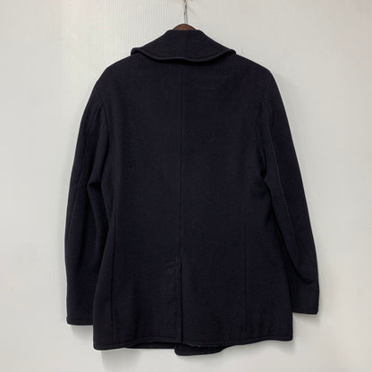 【現状渡し品】【メンズ】 U.S.NAVY ユーエスネイビー NAVAL CLOTHING FACTORY ネイバルクロージングファクトリー 10ボタン 40S P COAT ピーコート アウター 146-260923-cs-04-izu サイズ：不明 カラー：ネイビー 万代Net店