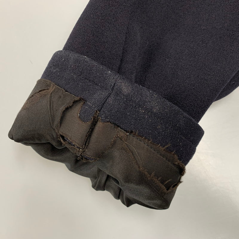 【現状渡し品】【メンズ】 U.S.NAVY ユーエスネイビー NAVAL CLOTHING FACTORY ネイバルクロージングファクトリー 10ボタン 40S P COAT ピーコート アウター 146-260923-cs-04-izu サイズ：不明 カラー：ネイビー 万代Net店