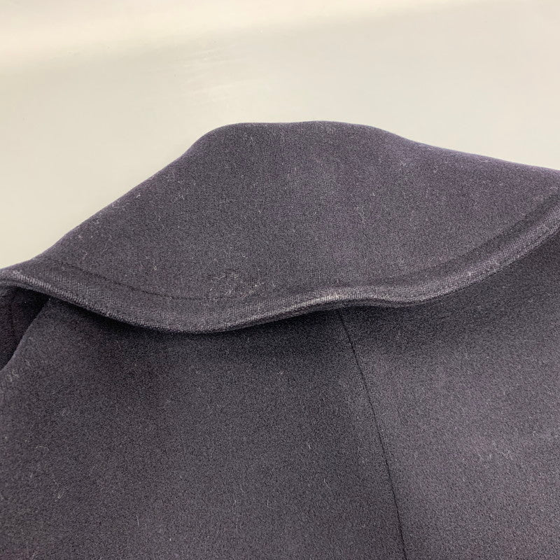 【現状渡し品】【メンズ】 U.S.NAVY ユーエスネイビー NAVAL CLOTHING FACTORY ネイバルクロージングファクトリー 10ボタン 40S P COAT ピーコート アウター 146-260923-cs-04-izu サイズ：不明 カラー：ネイビー 万代Net店