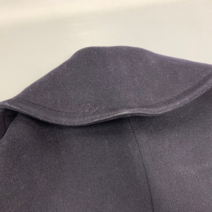 【現状渡し品】【メンズ】 U.S.NAVY ユーエスネイビー NAVAL CLOTHING FACTORY ネイバルクロージングファクトリー 10ボタン 40S P COAT ピーコート アウター 146-260923-cs-04-izu サイズ：不明 カラー：ネイビー 万代Net店