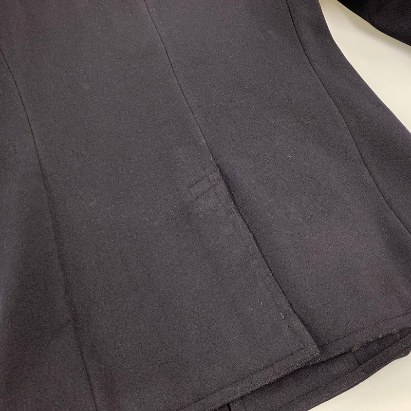 【現状渡し品】【メンズ】 U.S.NAVY ユーエスネイビー NAVAL CLOTHING FACTORY ネイバルクロージングファクトリー 10ボタン 40S P COAT ピーコート アウター 146-260923-cs-04-izu サイズ：不明 カラー：ネイビー 万代Net店