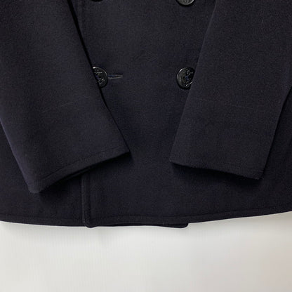 【現状渡し品】【メンズ】 U.S.NAVY ユーエスネイビー NAVAL CLOTHING FACTORY ネイバルクロージングファクトリー 10ボタン 40S P COAT ピーコート アウター 146-260923-cs-04-izu サイズ：不明 カラー：ネイビー 万代Net店