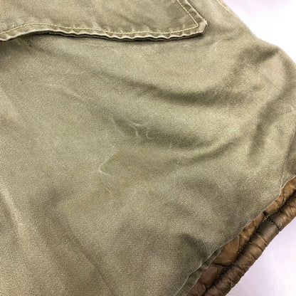【現状渡し品】【メンズ】 U.S.AIR FORCE ユーエスエアーフォース CONMAR ZIP コンマージップ 40-50S PARKA B-9 TYPE パーカー タイプ アウター 146-260924-cs-01-izu サイズ：不明 カラー：カーキ 万代Net店