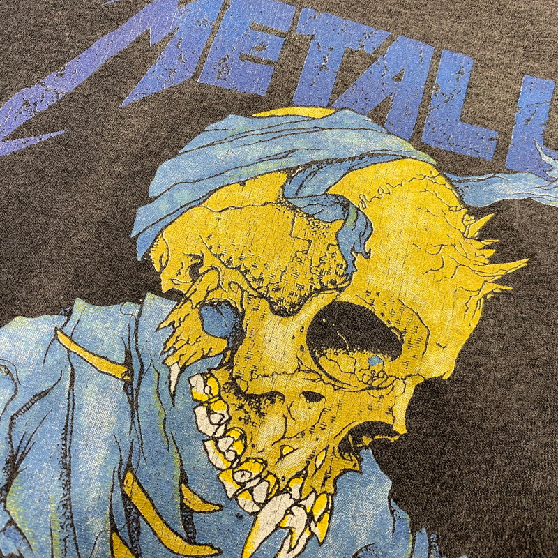 【中古品】【メンズ】 USED METALLICA メタリカ DORIS PUSHEAD TEE c1989 袖シングル 半袖 Tシャツ 146-261003-as-10-izu カラー：ブラック系 万代Net店