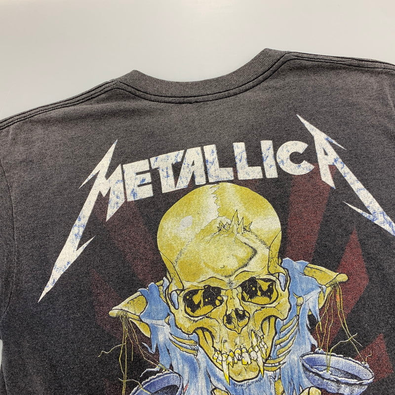 【中古品】【メンズ】 USED METALLICA メタリカ DORIS PUSHEAD TEE c1989 袖シングル 半袖 Tシャツ 146-261003-as-10-izu カラー：ブラック系 万代Net店