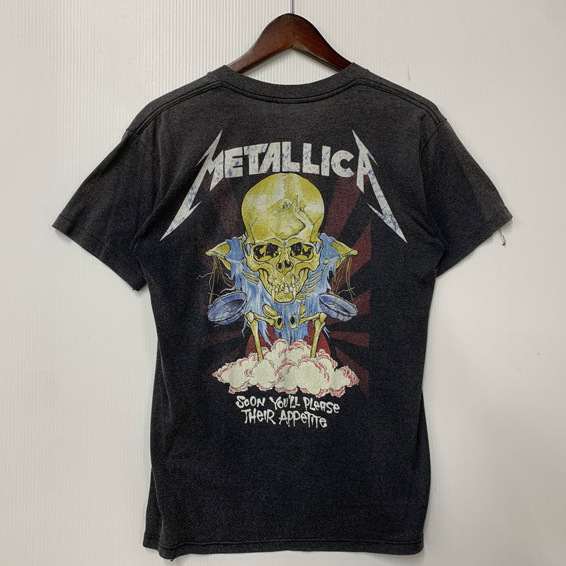 【中古品】【メンズ】 USED METALLICA メタリカ DORIS PUSHEAD TEE c1989 袖シングル 半袖 Tシャツ 146-261003-as-10-izu カラー：ブラック系 万代Net店