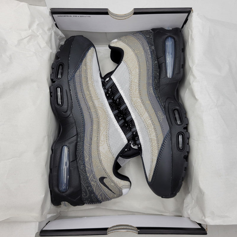 【中古美品】【メンズ】 NIKE ナイキ AIR MAX 95 BIG BUBBLE SP LTR IR0802-100 エア マックス 95 ビッグ バブル SP LTR スニーカー 靴 160-260923-as-17-izu サイズ：27.5cm カラー：WHITE/BLACK-LT GRAPHITE 万代Net店