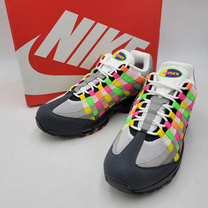 【中古美品】【メンズ】 NIKE ナイキ AIR MAX 95 WOVEN BB IB3695-100 エア マックス 95 ウーヴン BB スニーカー 靴 160-260923-as-12-izu サイズ：27.5cm カラー：WHITE/PURPLE DYNASTY 万代Net店