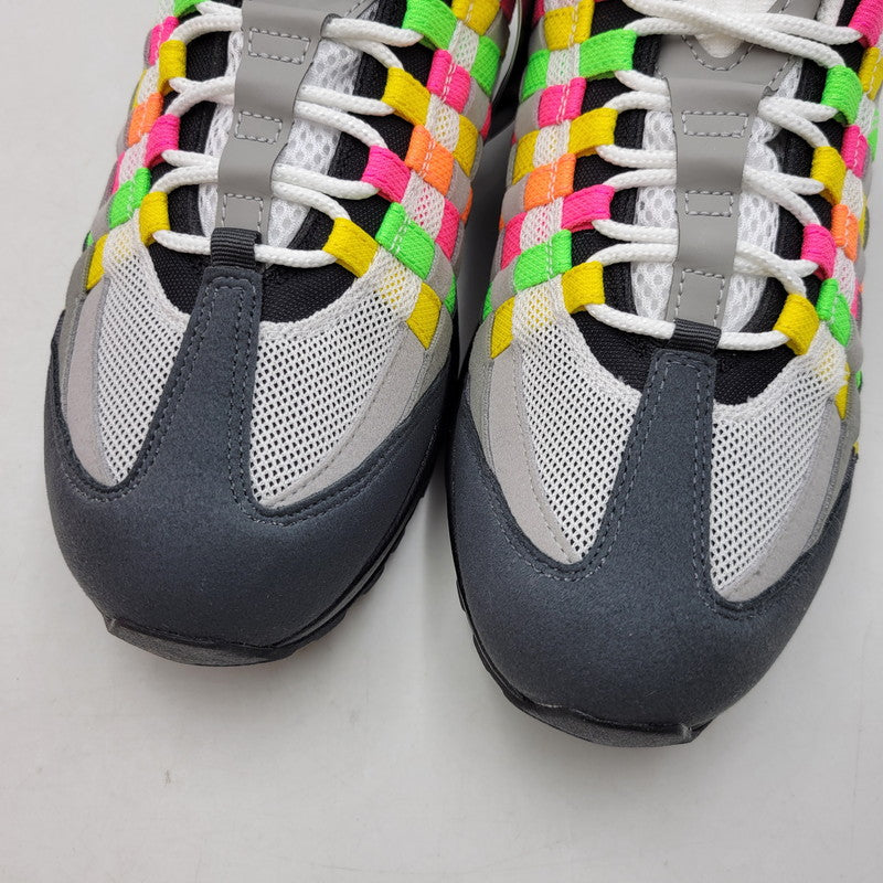 【中古美品】【メンズ】 NIKE ナイキ AIR MAX 95 WOVEN BB IB3695-100 エア マックス 95 ウーヴン BB スニーカー 靴 160-260923-as-12-izu サイズ：27.5cm カラー：WHITE/PURPLE DYNASTY 万代Net店