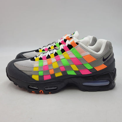 【中古美品】【メンズ】 NIKE ナイキ AIR MAX 95 WOVEN BB IB3695-100 エア マックス 95 ウーヴン BB スニーカー 靴 160-260923-as-12-izu サイズ：27.5cm カラー：WHITE/PURPLE DYNASTY 万代Net店
