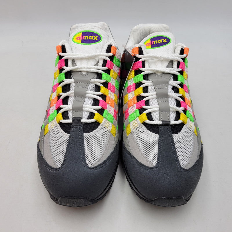 【中古美品】【メンズ】 NIKE ナイキ AIR MAX 95 WOVEN BB IB3695-100 エア マックス 95 ウーヴン BB スニーカー 靴 160-260923-as-12-izu サイズ：27.5cm カラー：WHITE/PURPLE DYNASTY 万代Net店