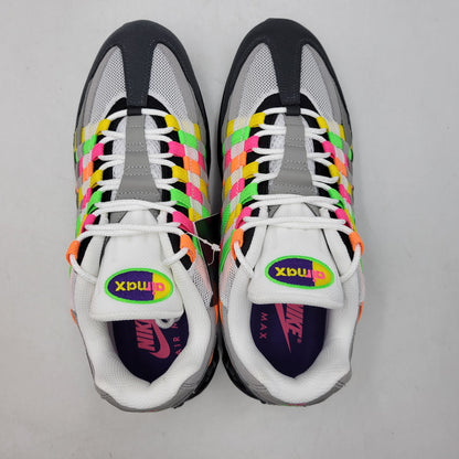 【中古美品】【メンズ】 NIKE ナイキ AIR MAX 95 WOVEN BB IB3695-100 エア マックス 95 ウーヴン BB スニーカー 靴 160-260923-as-12-izu サイズ：27.5cm カラー：WHITE/PURPLE DYNASTY 万代Net店