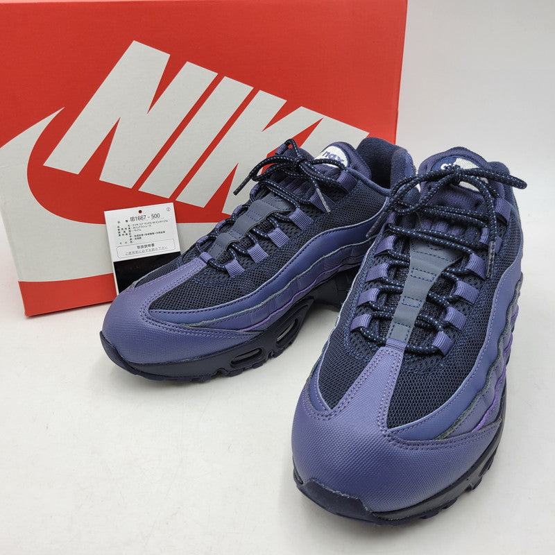 【中古美品】【メンズ】 NIKE ナイキ AIR MAX 95 BIG BUBBLE IB1667-500 エアマックス95 ビッグバブル スニーカー 靴 160-260923-as-16-izu サイズ：27.5cm カラー：SANDED PURPLE/WOLF GREY 万代Net店