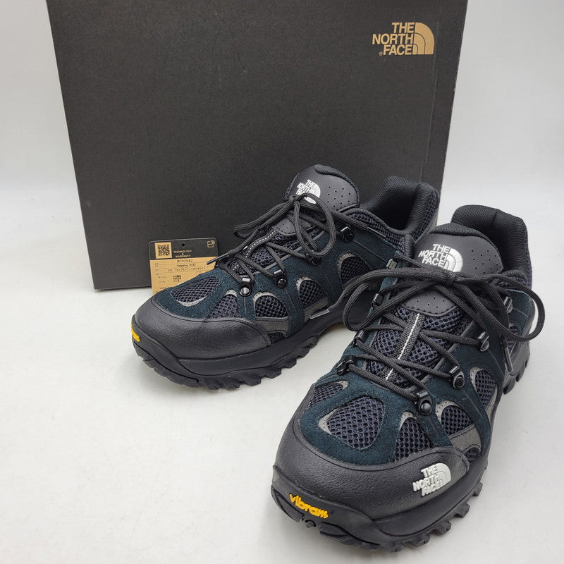 【中古美品】【メンズ】 THE NORTH FACE ザ・ノースフェイス NF0A8AE9 HEDGEHOG RVST ヘッジホッグ スニーカー シューズ 靴 162-260924-cs-02-izu サイズ：27cm カラー：TNF BLACK/TNF WHITE 万代Net店