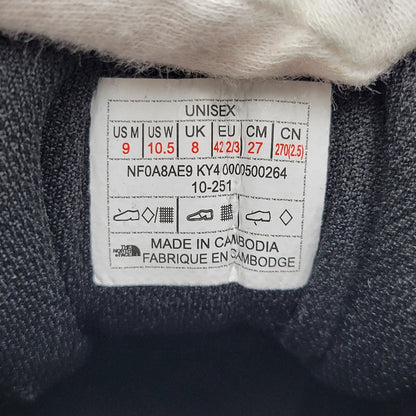 【中古美品】【メンズ】 THE NORTH FACE ザ・ノースフェイス NF0A8AE9 HEDGEHOG RVST ヘッジホッグ スニーカー シューズ 靴 162-260924-cs-02-izu サイズ：27cm カラー：TNF BLACK/TNF WHITE 万代Net店