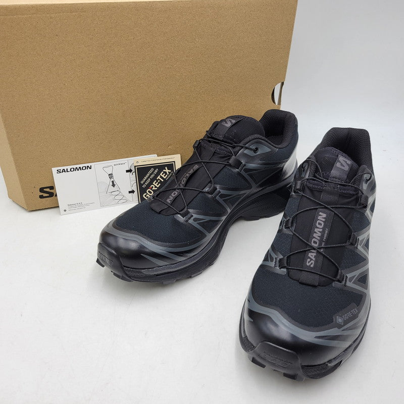 【中古美品】【メンズ】 SALOMON サロモン 454169 XT-6 GTX スニーカー シューズ 靴 162-260924-cs-04-izu サイズ：27cm カラー：BLACK/BLACK/ASPHALT 万代Net店