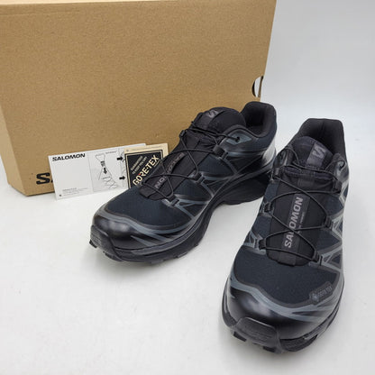 【中古美品】【メンズ】 SALOMON サロモン 454169 XT-6 GTX スニーカー シューズ 靴 162-260924-cs-04-izu サイズ：27cm カラー：BLACK/BLACK/ASPHALT 万代Net店