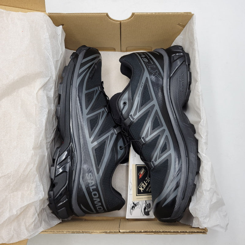 【中古美品】【メンズ】 SALOMON サロモン 454169 XT-6 GTX スニーカー シューズ 靴 162-260924-cs-04-izu サイズ：27cm カラー：BLACK/BLACK/ASPHALT 万代Net店