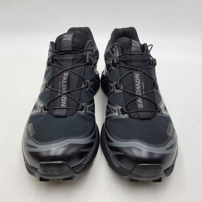 【中古美品】【メンズ】 SALOMON サロモン 454169 XT-6 GTX スニーカー シューズ 靴 162-260924-cs-04-izu サイズ：27cm カラー：BLACK/BLACK/ASPHALT 万代Net店
