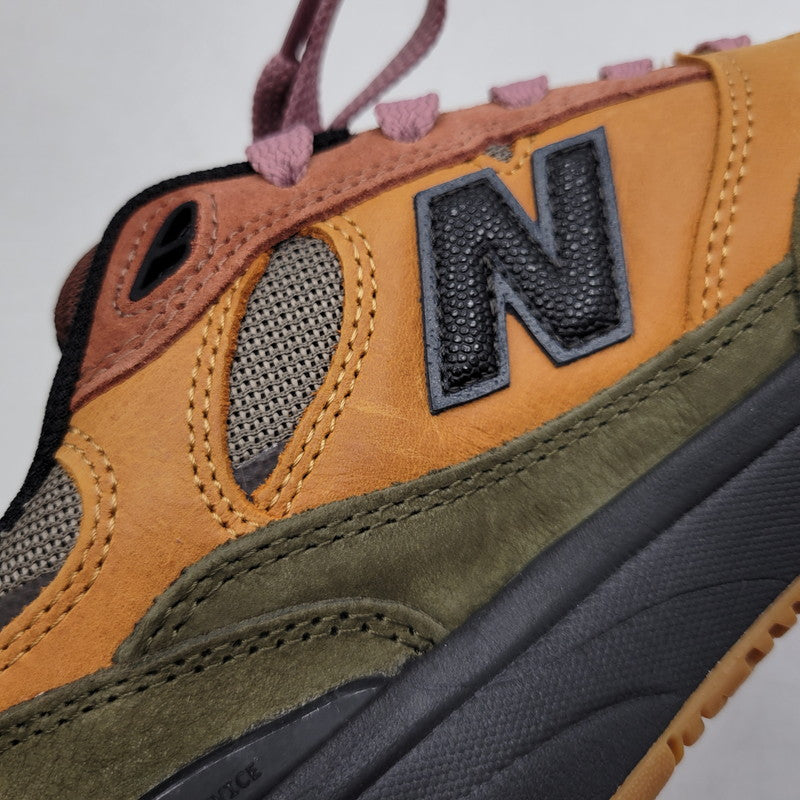 【中古美品】【メンズ】 NEW BALANCE ニューバランス×MIKE GIGLIOTTI マイク・ジリオッティ NB NUMERIC 933 ヌメリック スニーカー シューズ 靴 162-260924-cs-05-izu サイズ：27cm カラー：TRUE BROWN/CANDY PINK 万代Net店