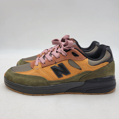 【中古美品】【メンズ】 NEW BALANCE ニューバランス×MIKE GIGLIOTTI マイク・ジリオッティ NB NUMERIC 933 ヌメリック スニーカー シューズ 靴 162-260924-cs-05-izu サイズ：27cm カラー：TRUE BROWN/CANDY PINK 万代Net店