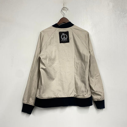 【中古品】【メンズ】 PROPA9ANDA プロパガンダ ×MOON AGE DEVILMENT ムーンエイジデビルメント P13050 REVERSIBLE SUKAJAN リバーシブル スカジャン アウター 140-261003-ya-08-izu サイズ：44 カラー：ライトグレー×ブラック 万代Net店