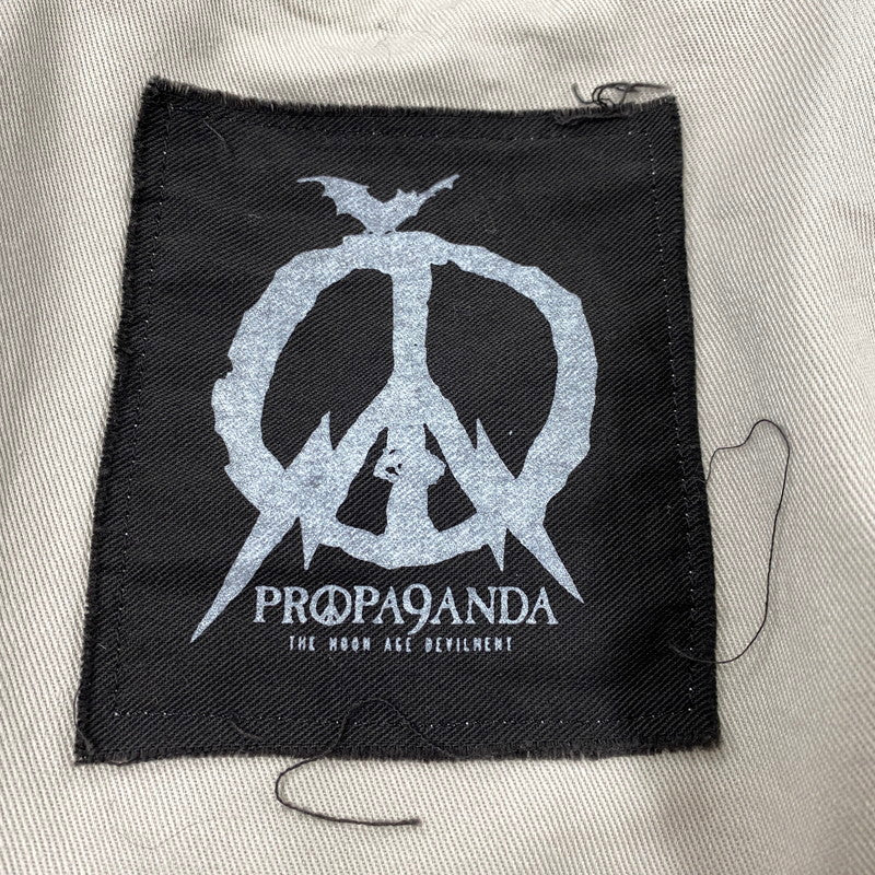 【中古品】【メンズ】 PROPA9ANDA プロパガンダ ×MOON AGE DEVILMENT ムーンエイジデビルメント P13050 REVERSIBLE SUKAJAN リバーシブル スカジャン アウター 140-261003-ya-08-izu サイズ：44 カラー：ライトグレー×ブラック 万代Net店