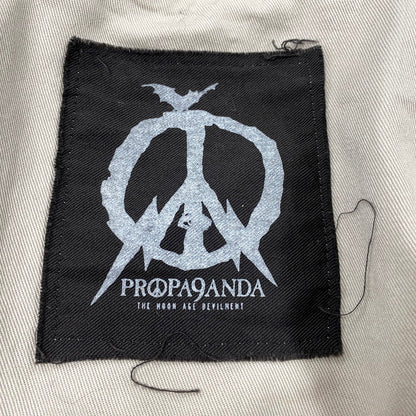 【中古品】【メンズ】 PROPA9ANDA プロパガンダ ×MOON AGE DEVILMENT ムーンエイジデビルメント P13050 REVERSIBLE SUKAJAN リバーシブル スカジャン アウター 140-261003-ya-08-izu サイズ：44 カラー：ライトグレー×ブラック 万代Net店